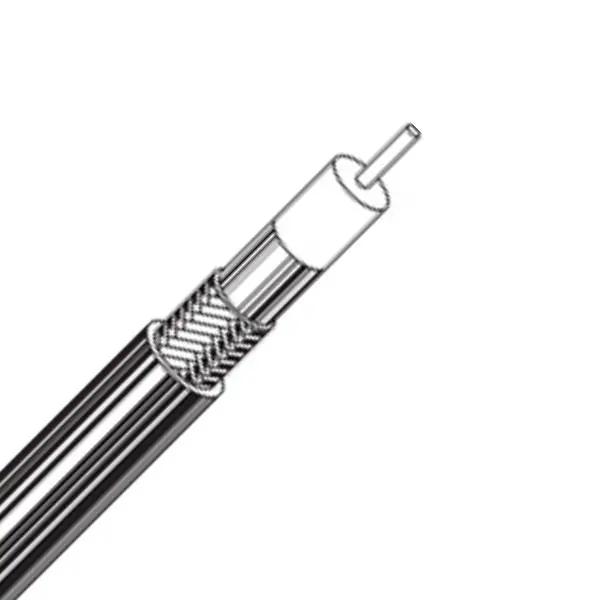 1282P - Coax Cable Video 95% Braid 250Ft 75R Cmp 0.144 Inch O.D. Tc Fpfa 1