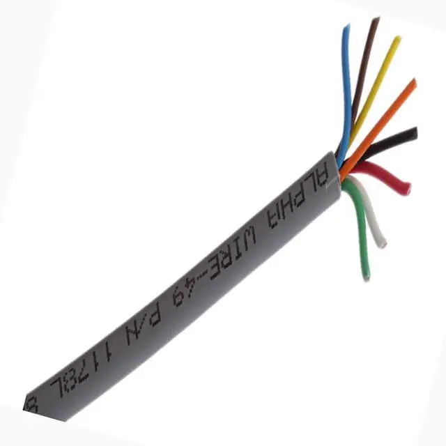 77542 - Cable 8C 22Awg Str Unsh 1000Ft Grey 1