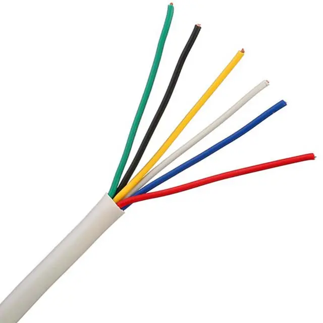 80294 - Cable 6C 18Awg Str Unsh 500Ft Cmp Plenum Wht 1