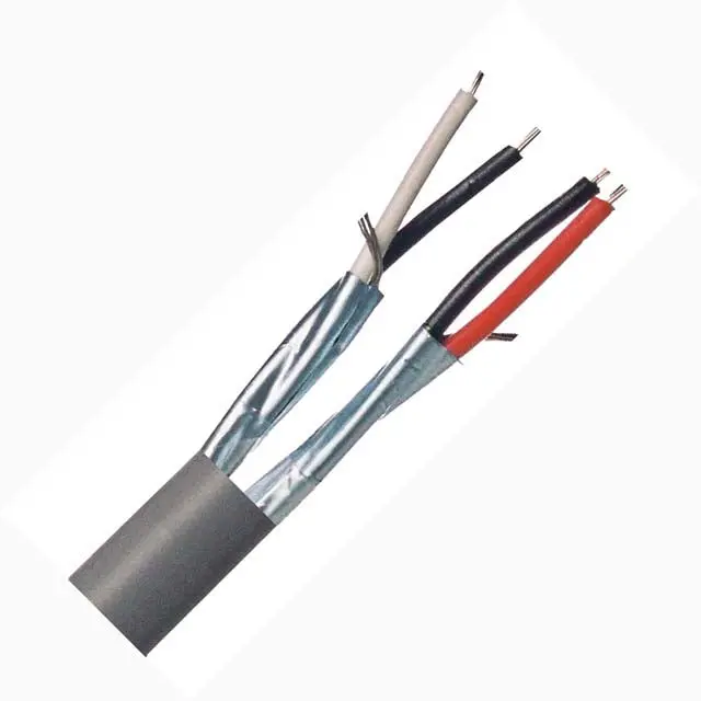 77062 - Cable 2Pr 22Awg Str Insh 1000Ft Blk 1
