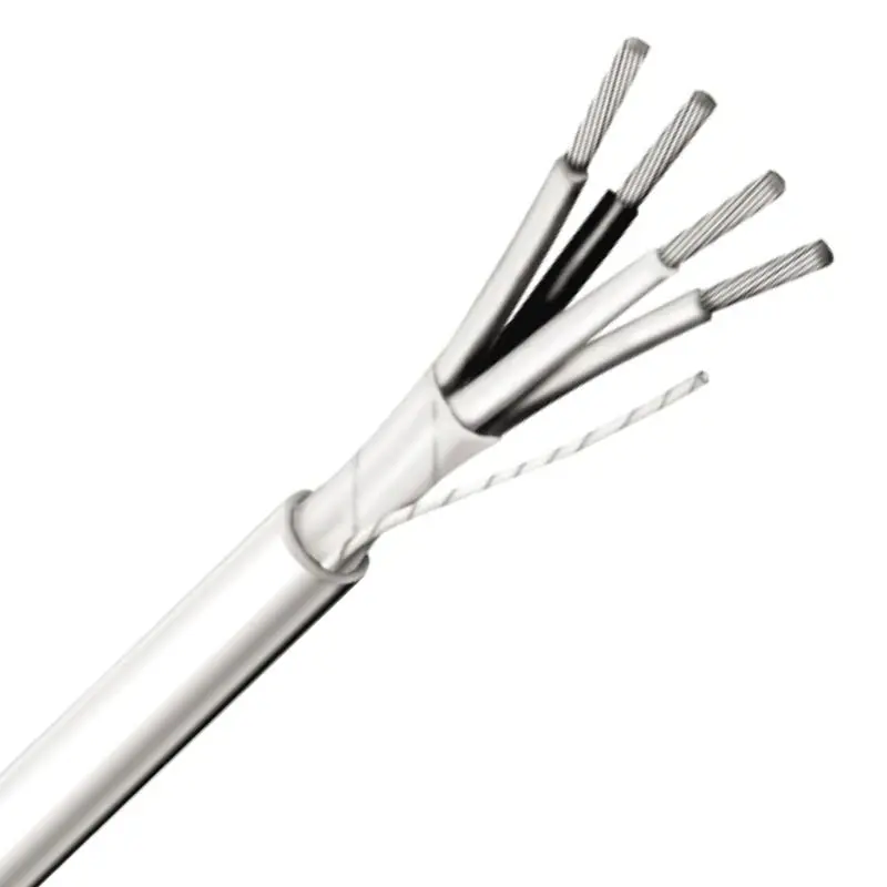 6542Fe877900 - Cable 2Pr 22Awg Str Sh Ft6 900Ft Cmp Plenum 75C 300V White Cul 1