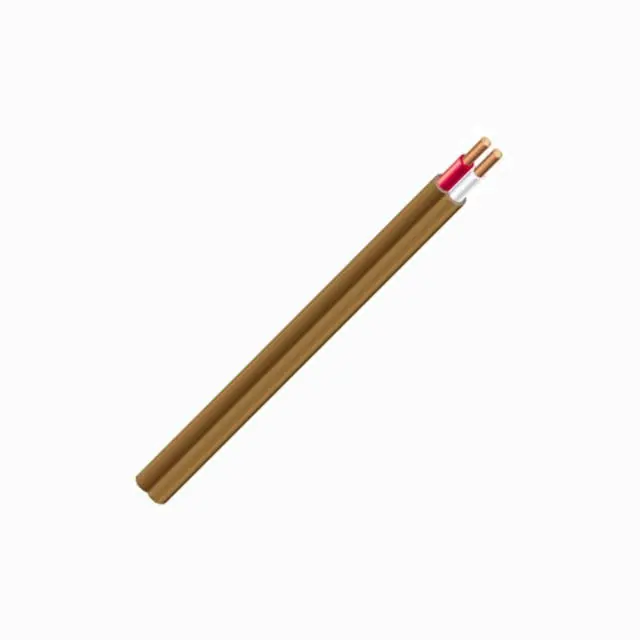 77549 - Cable 2C 22Awg Sol Unsh 500Ft Cmr Brn Coil 1