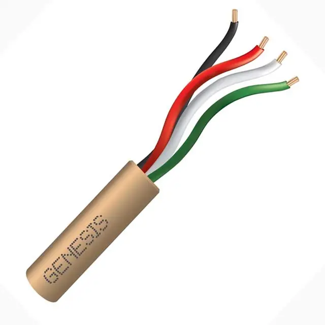 77735 - Cable 4C 22Awg Sol Unsh 1000Ft Cmr Riser Beige 1