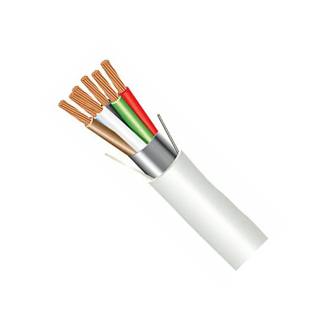 77059 - Cable 6C 18Awg Str Shld 1000Ft Cmr Wht 1