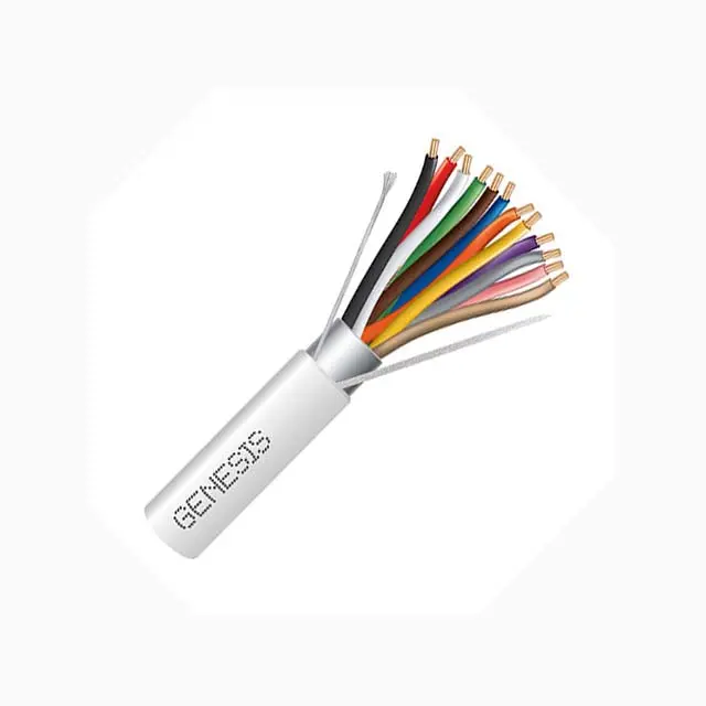 77056 - Cable 12C 22Awg Str Shld 1000Ft Cmr Wht 1
