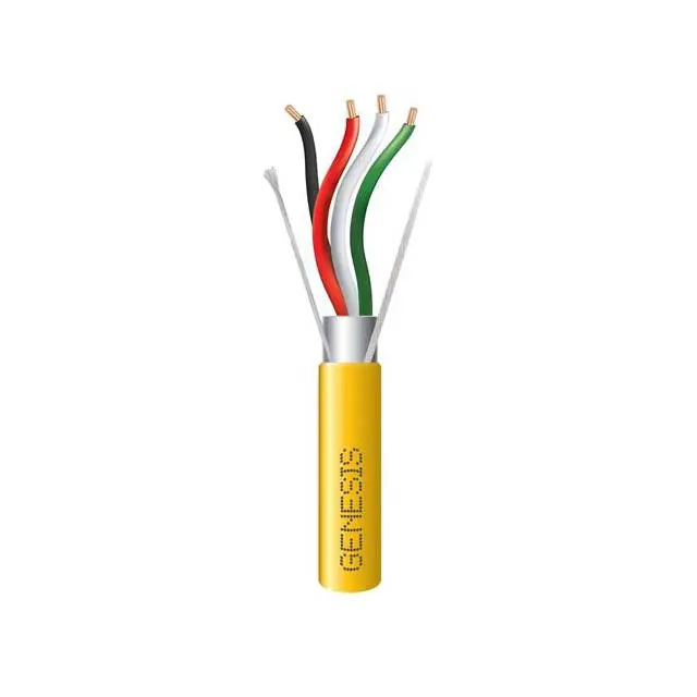77484 - Cable 4C 18Awg Str Shld 1000Ft Cmp Plenum Yel 1
