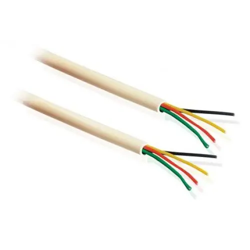 N3832 - Cable 4C 22Awg Sol Unsh 500Ft Wht 1