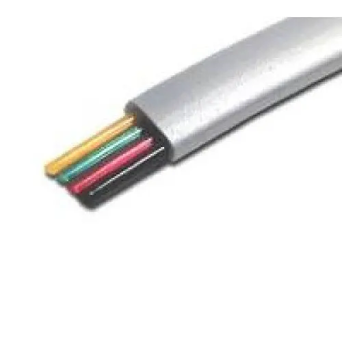 Bc-106 - Telephone Flat Cable Unsh 6C/28 Awg Cat3 Gry 1000Ft 1