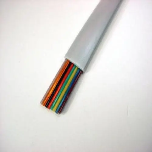 476693 - Telephone Flat Cable Unsh 8C/26 Awg 250Ft Str Ft1 Pvc Gray 1