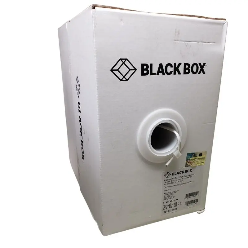 Eyn853a-Pb-1000 - Cable Cat5e Ft4 Sol Wht 1000Ft Utp 4P/24Awg 350Mhz Cmr Gigabase 1