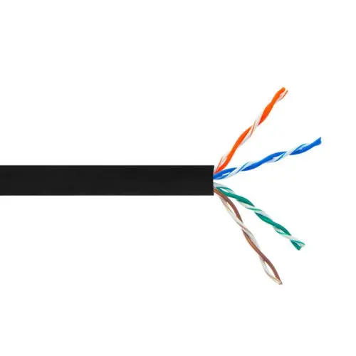 Tur2404n70bl - Cable Cat6 Ft4 Blk 1000Ft Cmr Riser Utp 23Awg 1