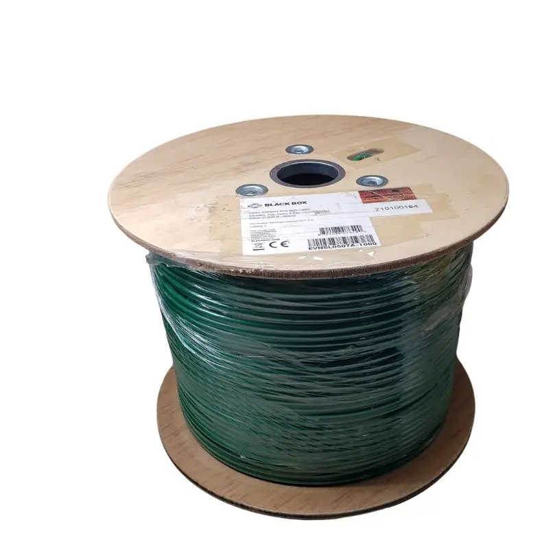 Evnsl0507a-1000 - Cable Cat5e Ft4 Sol Grn Shld 1000Ft F/Utp 350Mhz Cmr 1