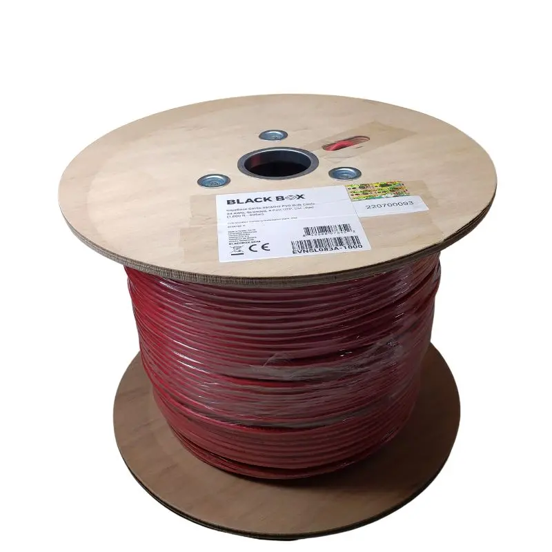 Evnsl083a-1000 - Cable Cat5e Cm Str Red 1000Ft Utp 350Mhz Spool 1