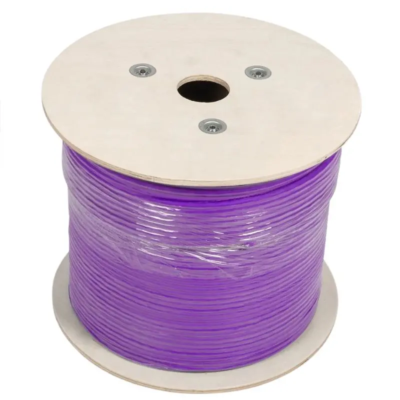 Bc-Cat6aut-P - Cable Cat6a Ultrathin Ft4 Str Pur 1000Ft 4P/28Awg Spool 10Gig 1