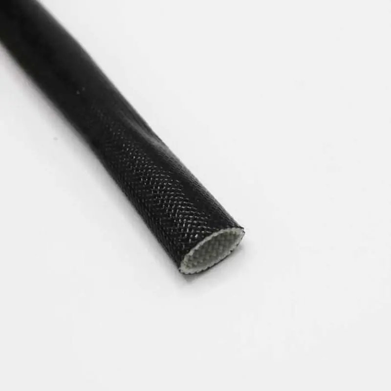 Srfra02bab - Fiberglass Tubing 2Awg 50Ft Vw1 Black Silicon Fra1151a2 200 C 1