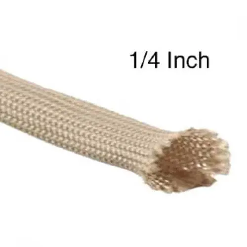 Ht710c.25Nlh - Fiberglass Expandable Sleeve 1/4 Inch 10Ft Natural 240 Degree Cel 1