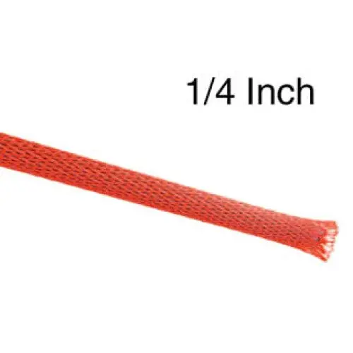 Pt-1/4-Rd-10 - Expandable Sleeve 1/4In Red 10Ft 1