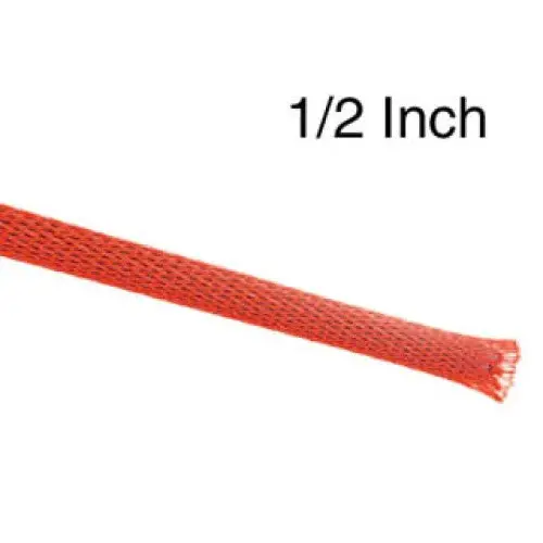 Pt-1/2-Rd-7 - Expandable Sleeve 1/2In Red 7Ft Polyethlene 1