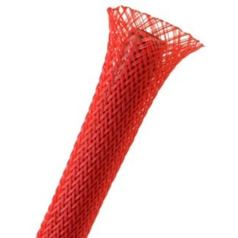 Ptn0.75Red-75Ft - Expandable Sleeve 3/4In Red 75Ft Cut And Abrasion Resistant 1
