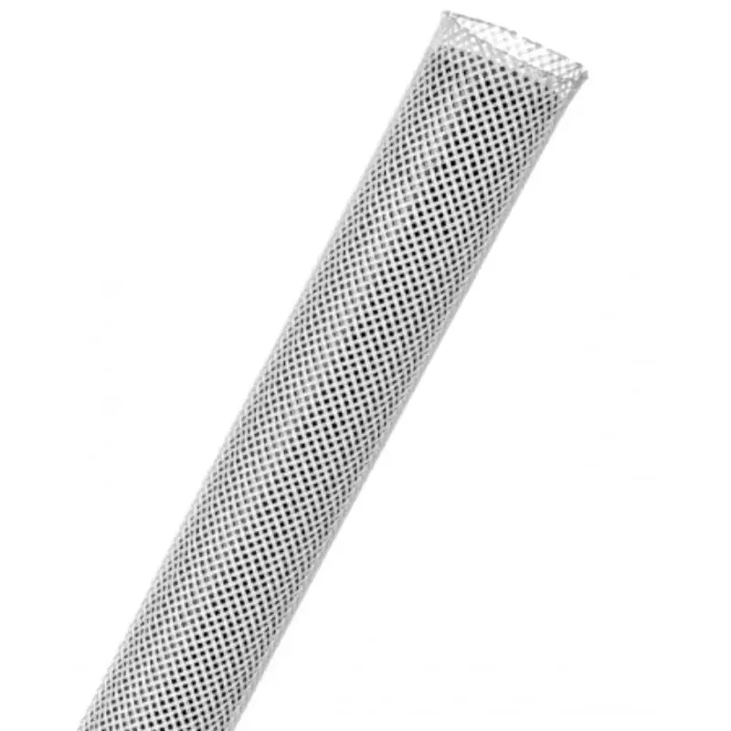 Ptn1.00White-65Ft - Expandable Sleeve 1In Wht 65Ft Cut And Abrasion Resistant 1