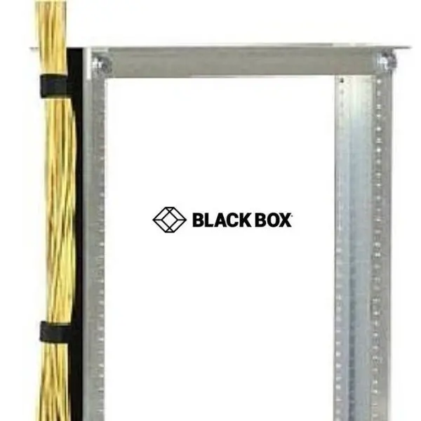Jpm535a - Cable Manager Flexible Vertical W/Loops 44In Blk Self-Adhesive 1