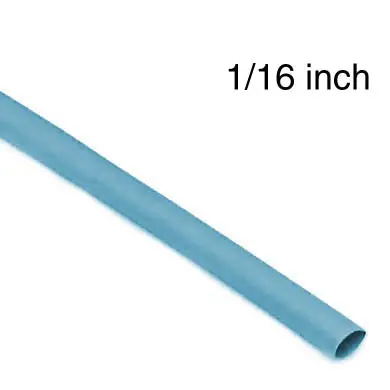 Mhsp-1/16-6-Iil-Blu - Tubing Hst 1/16Inx4ft Sw Blu 2:1 600V 125C 1