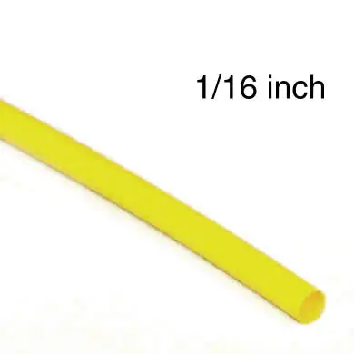 Mhsp-1/16-4-Iil-Yel - Tubing Hst 1/16Inx4ft Sw Yel 2:1 600V 125C 1