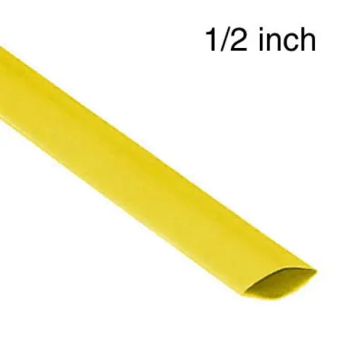 Wya-272B - Tubing Hst 1/2Inx4ft Sw Yel 2:1 600V 125C 1
