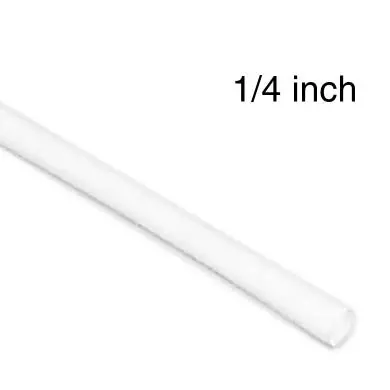 Mhsp-1/4-W-Iil - Tubing Hst 1/4Inx4ft Sw Wht 2:1 600V 125C 1