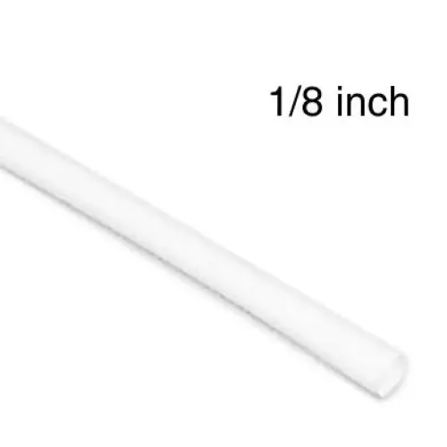 Wya-180C - Tubing Hst 1/8Inx4ft Sw Wht 2:1 600V 125C 1