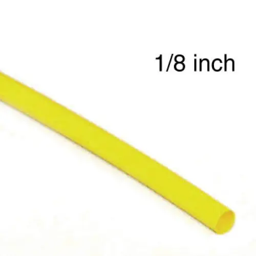 Wya-176C - Tubing Hst 1/8Inx4ft Sw Yel 2:1 600V 125C 1