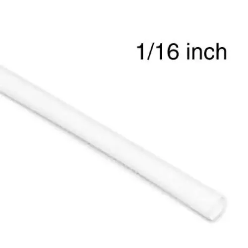 Wya-132D-5 - Tubing Hst 1/16Inx4ft Sw Wht 2:1  (5 Pcs/Pkg) 1