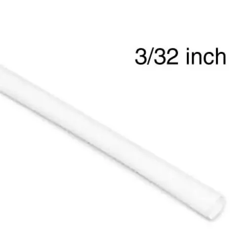 Wya-156E-5 - Tubing Hst 3/32Inx4ft Sw Wht 2:1  (5 Pcs/Pkg) 1