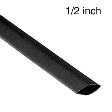 Wya-269C-10 - Tubing Hst 1/2Inx4ft Sw Blk 2:1 600V 125C (10 Pcs/Pkg) 1