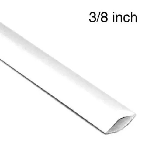 03691 - Tubing Hst 3/8Inx4ft Sw Wht 2:1 600V 125C 1