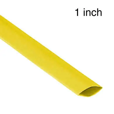 307903 - Tubing Hst 1Inx3in Dw Yellow Adhesive (3 Pcs/Pkg) 1