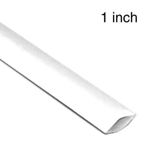 Plf100-1-Wht-4 - Tubing Hst 1Inx4ft Sw Wht 2:1 600V 125C 1