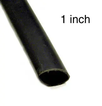 Dw1-B4b - Tubing Hst 1Inx4ft Dw Blk 3:1 600V 125C Adhesive 1