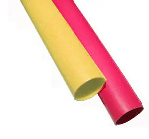 303902 - Tubing Hst 1/4Inx3in Dw Yel/Red Adhesive 2Pcs/Set 1