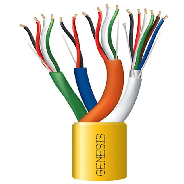 77625 - Cable 22/3P Oas 18/4 22/2 22/4 Unsh Str Cmp 500Ft Yel Spool 1
