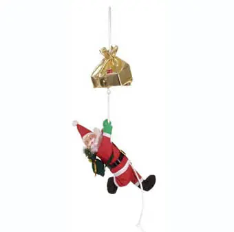 Xmsc4 - Climbing Santa Claus Moving On A Rope-Christmas 1