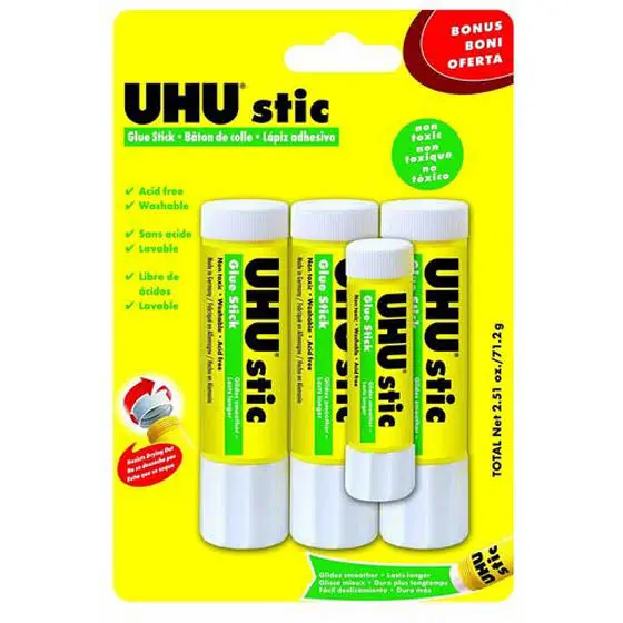 50135 - Glue Stick 3 X 21G + Bonus 8.2G 1
