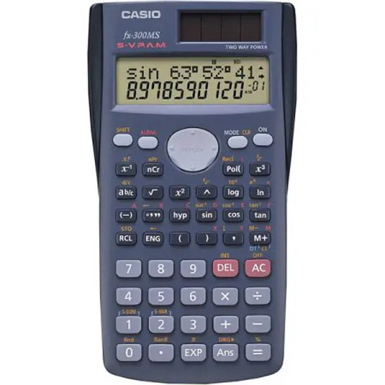 Fx-300Ms Plus - Calculator Scientific 2 Line Display 1