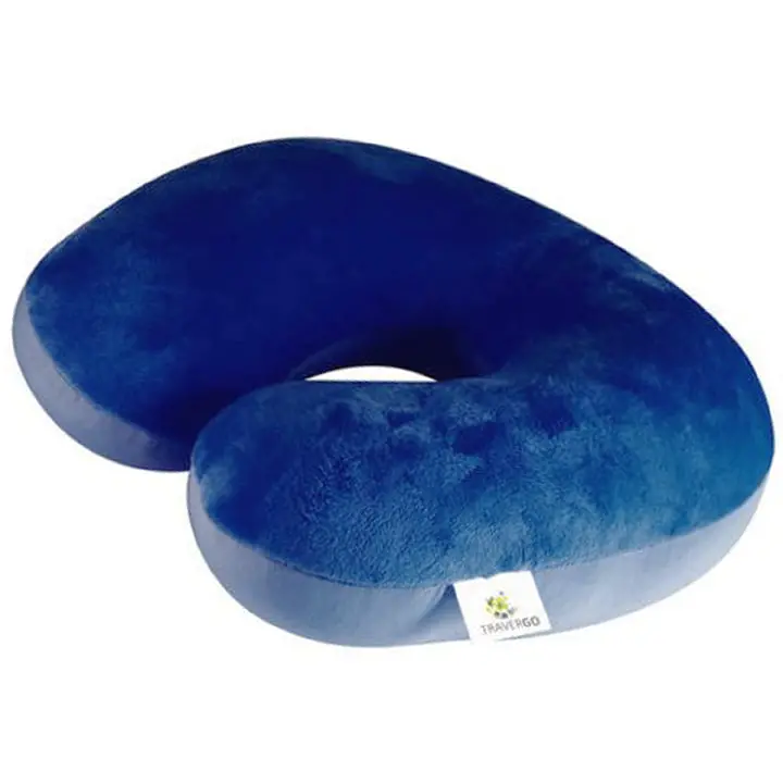 Tr1020bl - Travel Pillow Microbead Blue 1