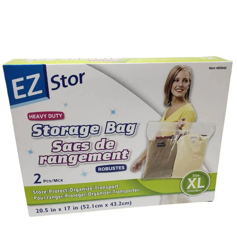 83042 - Storage Bag Xl 20.5X17in Travel Bag (2 Pcs/Pkg) 1
