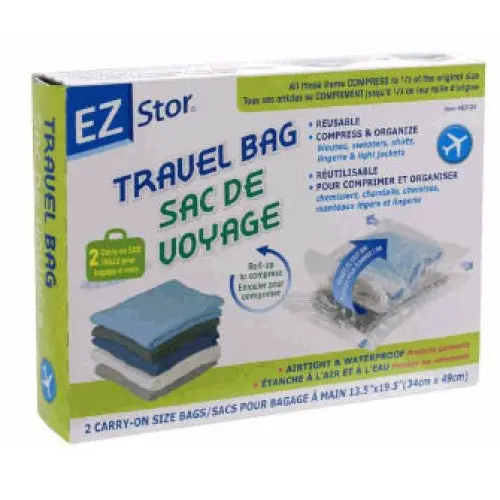 83123 - Travel Bag Carry-On 13.5X19.5In Airtight Waterproof Reusable (2 Pcs/Pkg) 1