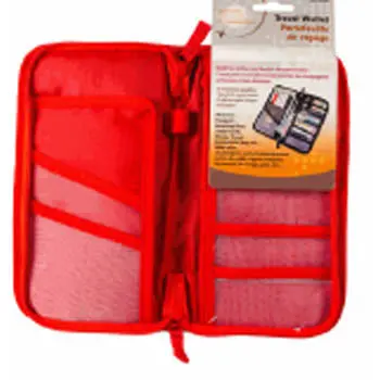 82353 - Travel Wallet Built For Airline Border Documents Assorted Colors 1