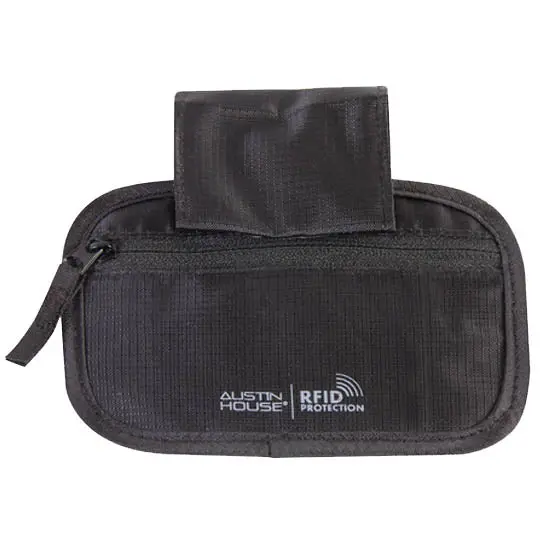 Ah61lb01 - Travel Hideaway Pocket With Belt Loop Rfid Protected 1