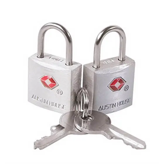 Ah21al91 - Luggage Lock Brass Tsa Approved  (2 Pcs/Pkg) 1