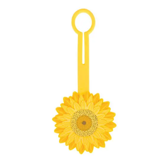 Ah24fl01 - Luggage Tag Yellow Flower 1